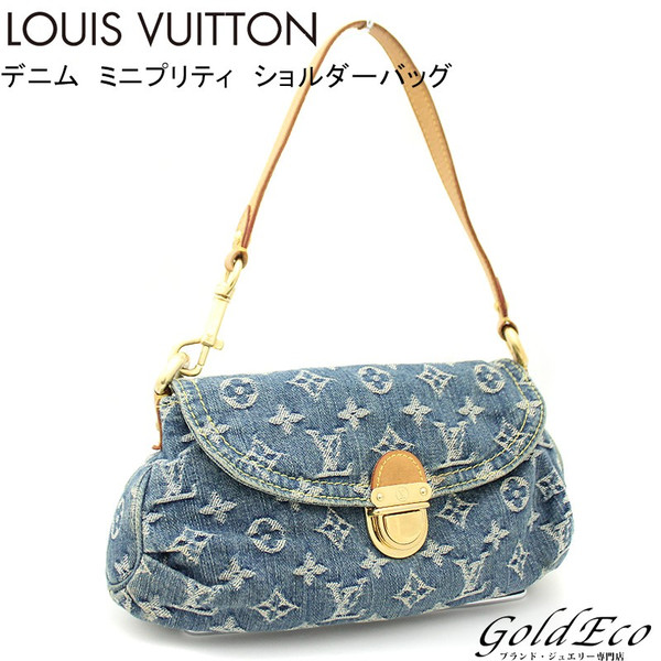 LOUISVUITTON【ルイヴィトン】 モノグラム デニム インディゴブルー