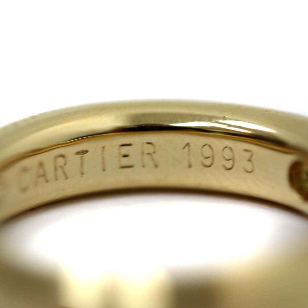 CARTIER カルティエ エリプス リング・指輪 K18イエローゴールド CARTIER カルティエ エリプス リング・指輪 K18イエローゴールド