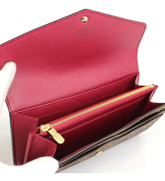 New Louis Vuitton LOUIS VUITTON Portefeuille Sara Purse Monogram M62234 Made in 19 ã¼ The best 