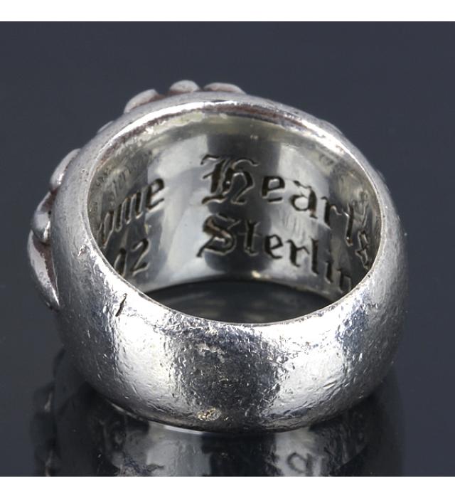 银座店库存处理大salechromehearts花卉十字环sv925约10156g