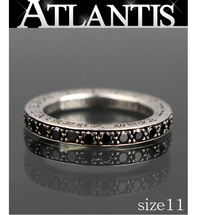 chrome hearts black diamond ring