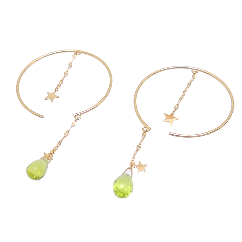 STAR JEWELRY スタージュエリー K18 ペリドット フープ K18ゴールド レディース ピアス DH67296【中古】Aランク ー 【ブラモ】欲しいブランド品がすぐ見つかる!ネット通販サイト! STAR JEWELRY スタージュエリー K18 ペリドット フープ K18ゴールド レディース ピアス DH67296【中古】Aランク ー 【ブラモ】欲しいブランド品がすぐ見つかる!ネット通販サイト!