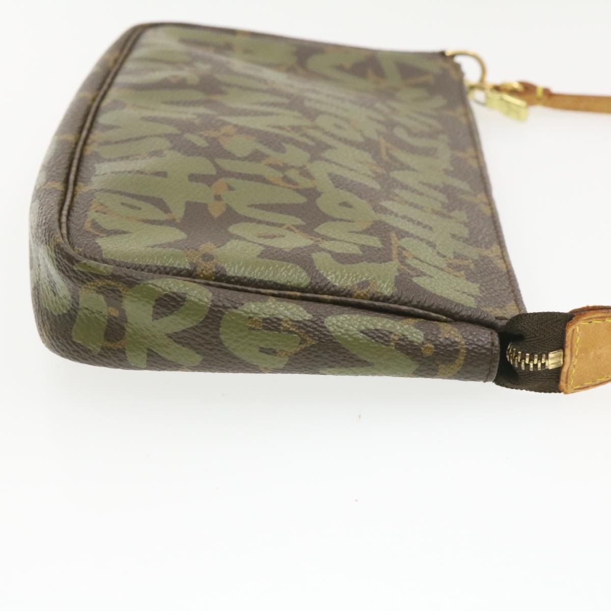 Louis Vuitton グラフィティポーチ LOUIS VUITTON graffiti Pochette Accessoires Pouch Green