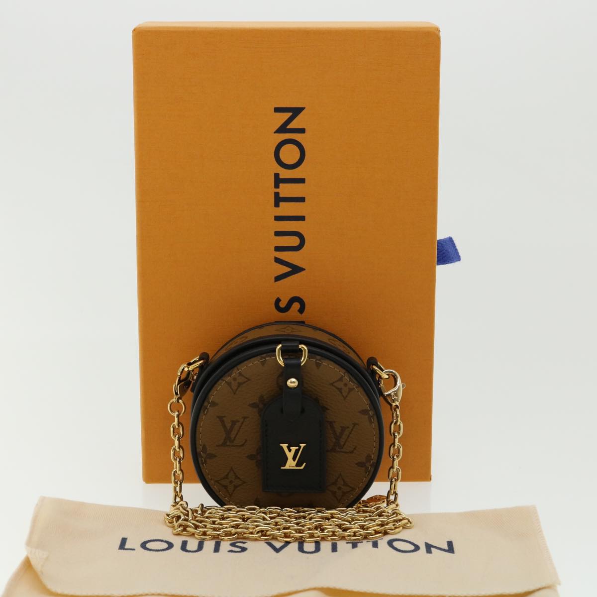 LOUIS VUITTON Monogram Reverse Boite Chapeau Shoulder Bag