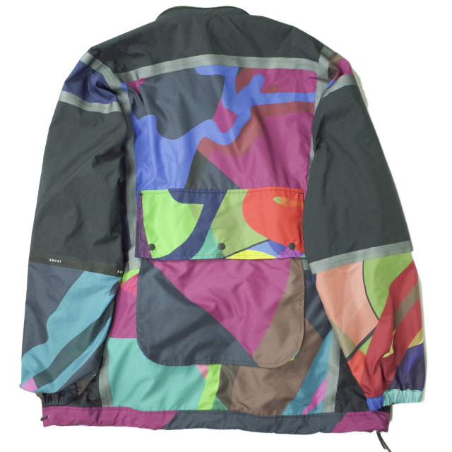 売れ筋商品お見逃しなく sacai x KAWS 21AW Japan Print Hooded Blouson 21-02563M 2 トップス