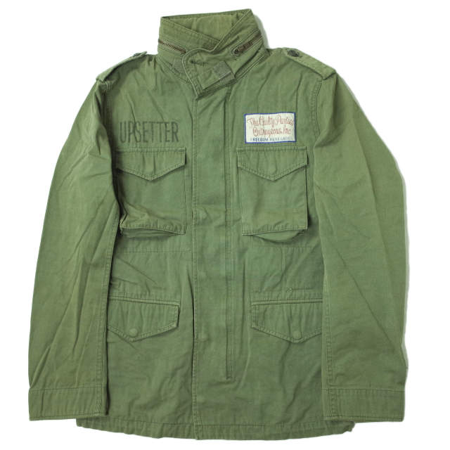 【超特価sale開催】  WACKO MARIA OLIVE S PEOPLE) STEADY JACKET(UPSETTER/ROCK M-65 ジャケット・アウター