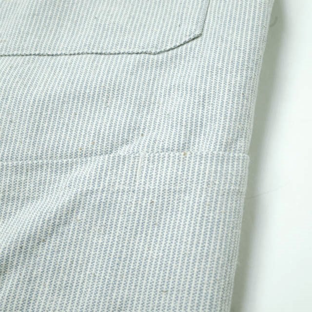 ANATOMICA France SAGAN VEST - COTTON STRIPE S BLUE Gillet