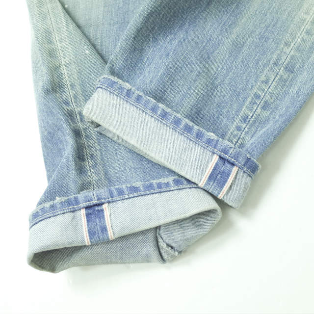 DELAY by Win&Sons Japan Crushed selvedge denim pants 3